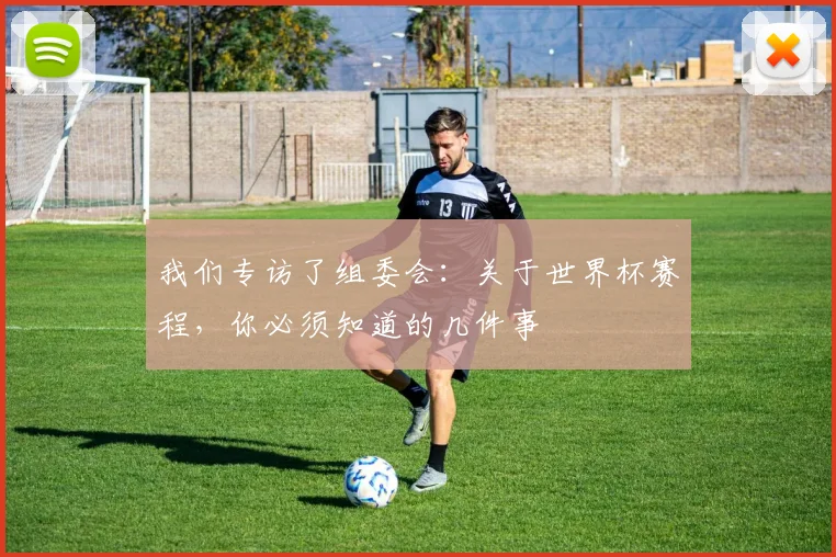 我们专访了组委会：关于世界杯赛程，你必须知道的几件事