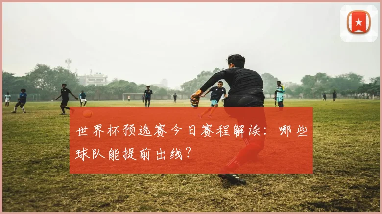 世界杯预选赛今日赛程解读:哪些球队能提前出线?