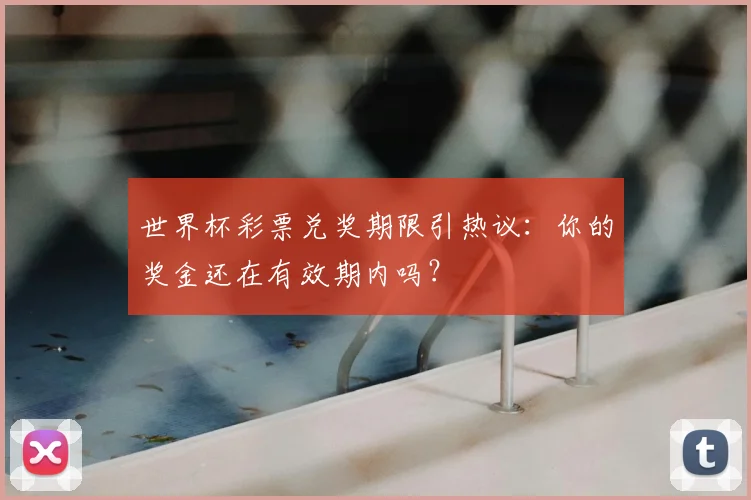 世界杯彩票兑奖期限引热议:你的奖金还在有效期内吗?