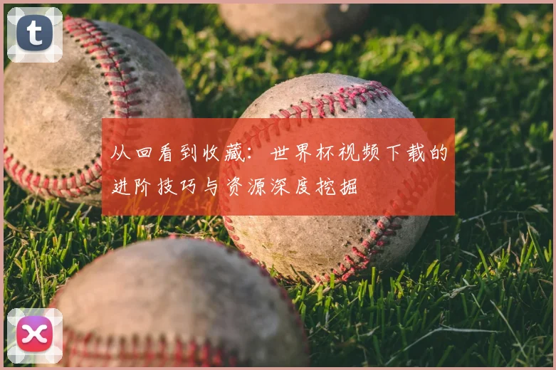 从回看到收藏：世界杯视频下载的进阶技巧与资源深度挖掘